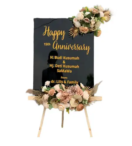 Papan Bunga Akrilik Ngalau